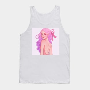 Purple and Pink Tank Top